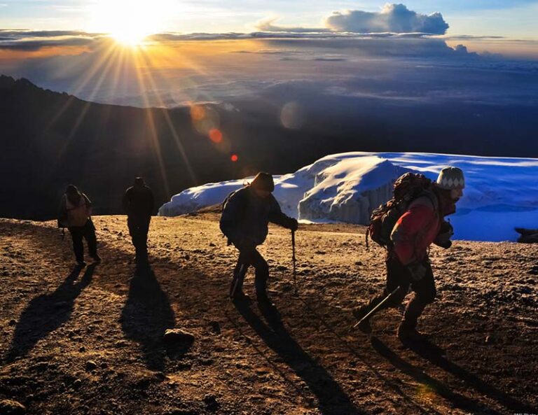 sunrise at kilimanjaro stella point