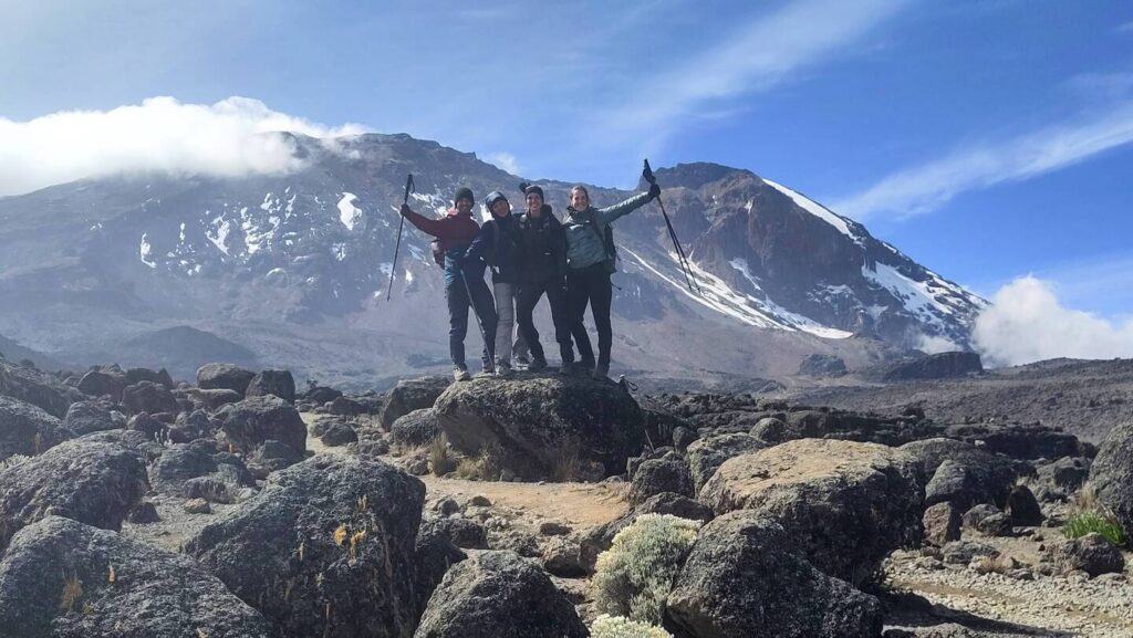 views of Mt. Kilimanjaro from Lemosho