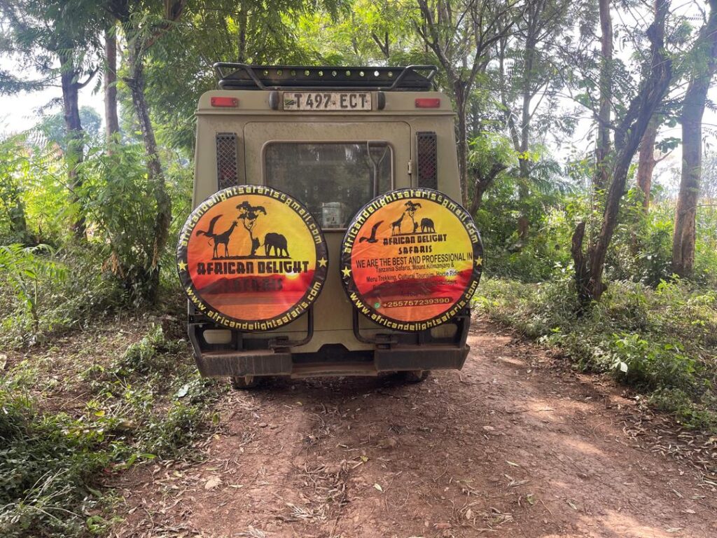 safari car, 4x4 toyota landcruiser ready for a Tanzania Safari in 2026