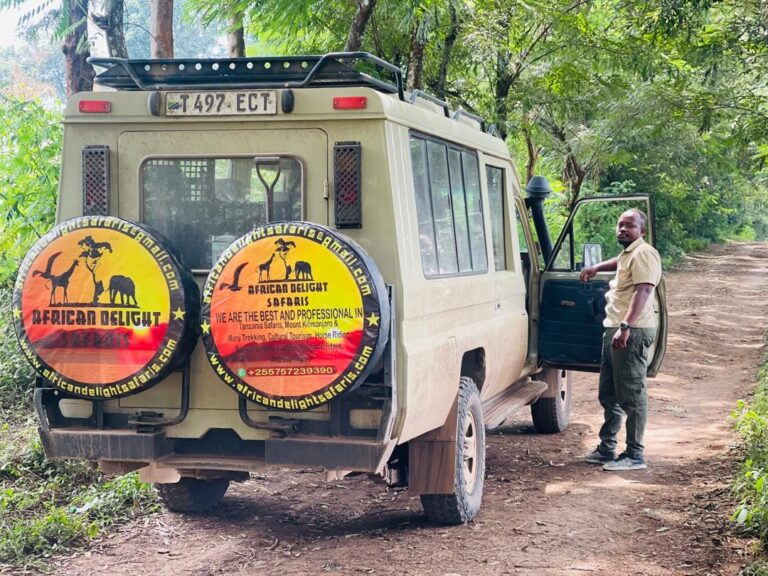 Safari car for Tanzania tours