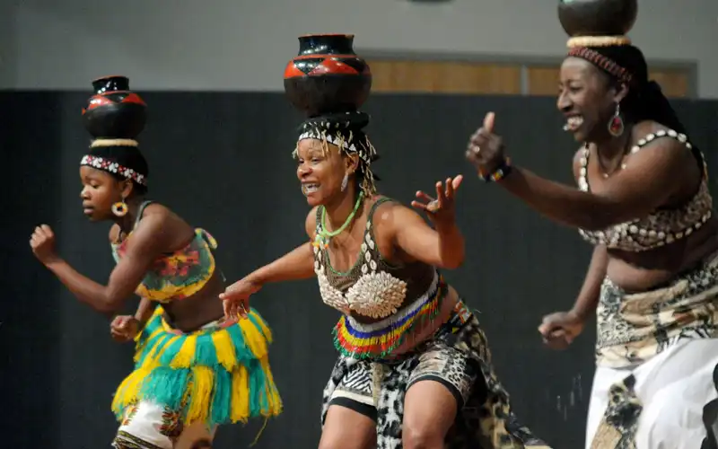 haya tribe of Tanzania doing a cultural dance