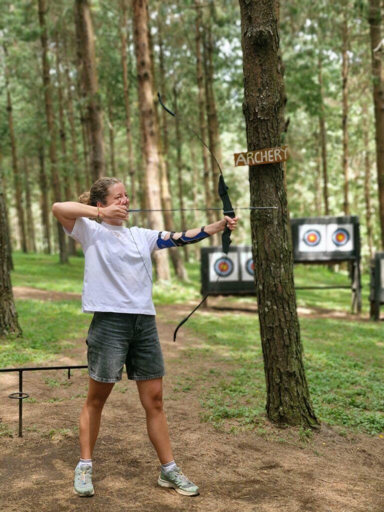 Meru Eco Camp archery Fun Things to do in Arusha