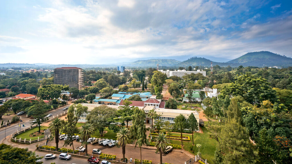The town of Arusha with a lot of fun things to do